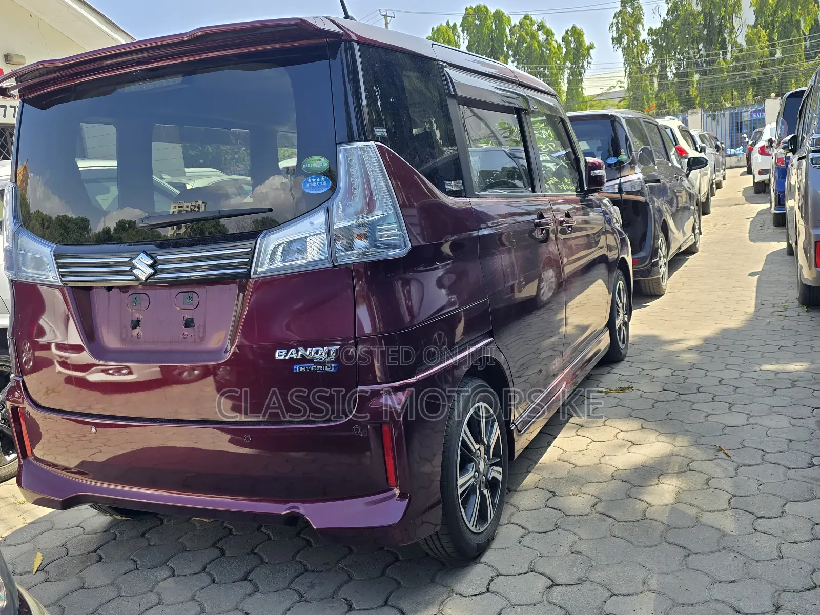 Suzuki Solio 2019 Burgundy