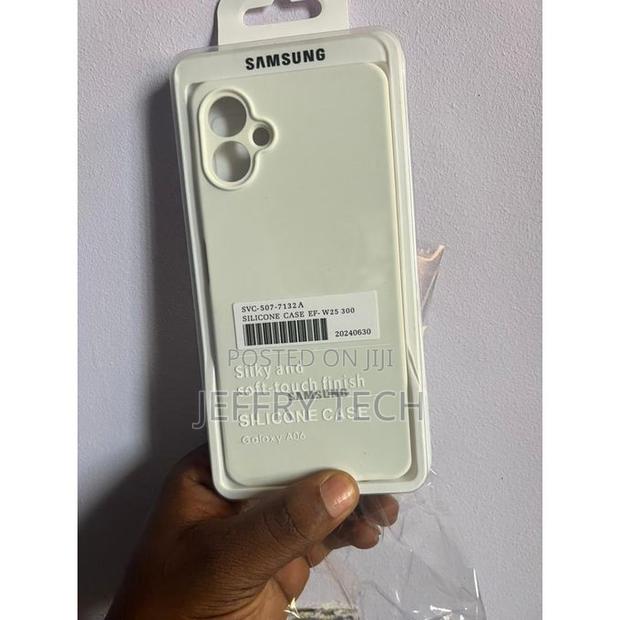 Silicone Cases Compatible With Samsung A06 - White - main view