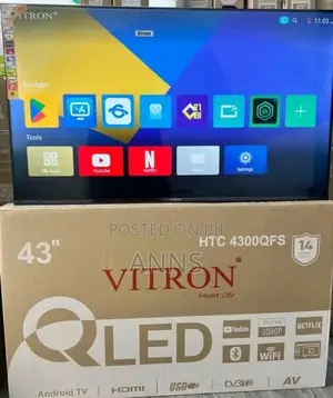 Wifi Enabled Usb Netflix 1080 P Vitron 43 Inch