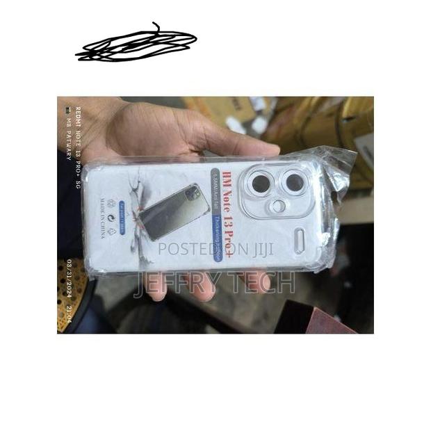 Transparent Case Compatible With Xiaomi Redmi Note 13 Pro Plus - thumbnail 3