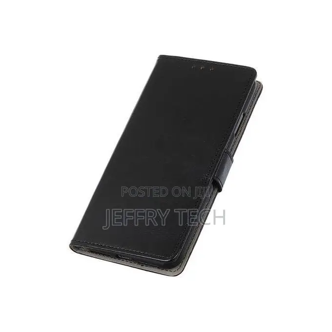Leather Flip Case Compatible With Samsung Note 9 - Black