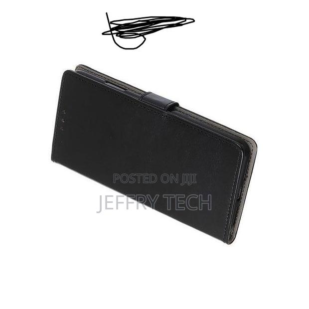 Leather Flip Case Compatible With Samsung Note 9 - Black - thumbnail 3