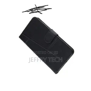 Leather Flip Case Compatible With Tecno Camon 20 Pro - Black