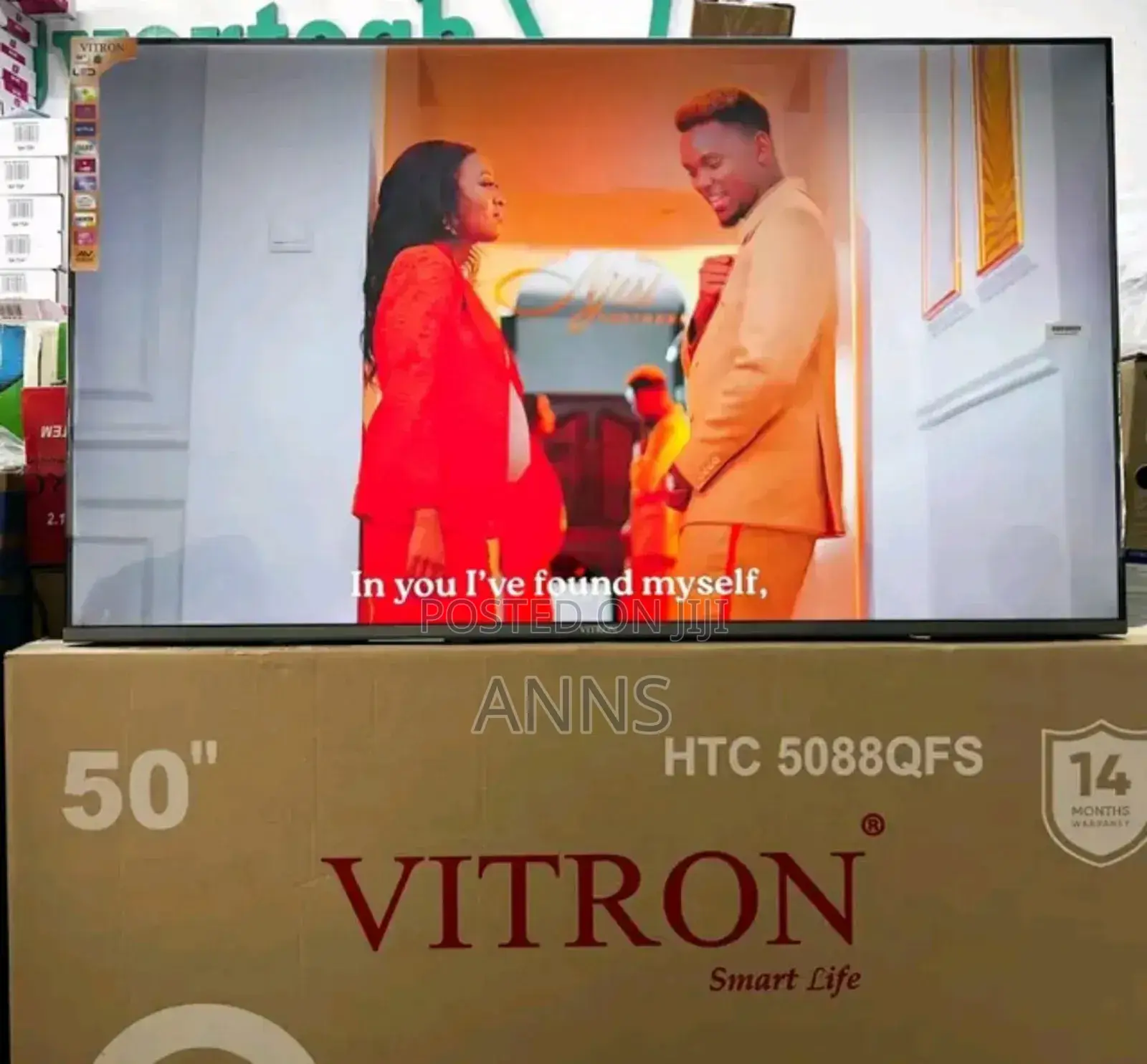 14 Months Warranty 50 Inch Vitron Tv