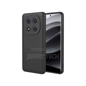 Silicone Case Compatible With Redmi Note 14 Pro - Black - thumbnail 2