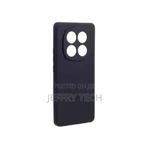 Silicone Case Compatible With Redmi Note 14 Pro - Black