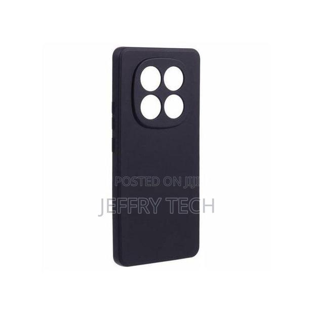 Silicone Case Compatible With Redmi Note 14 Pro - Black - thumbnail 3