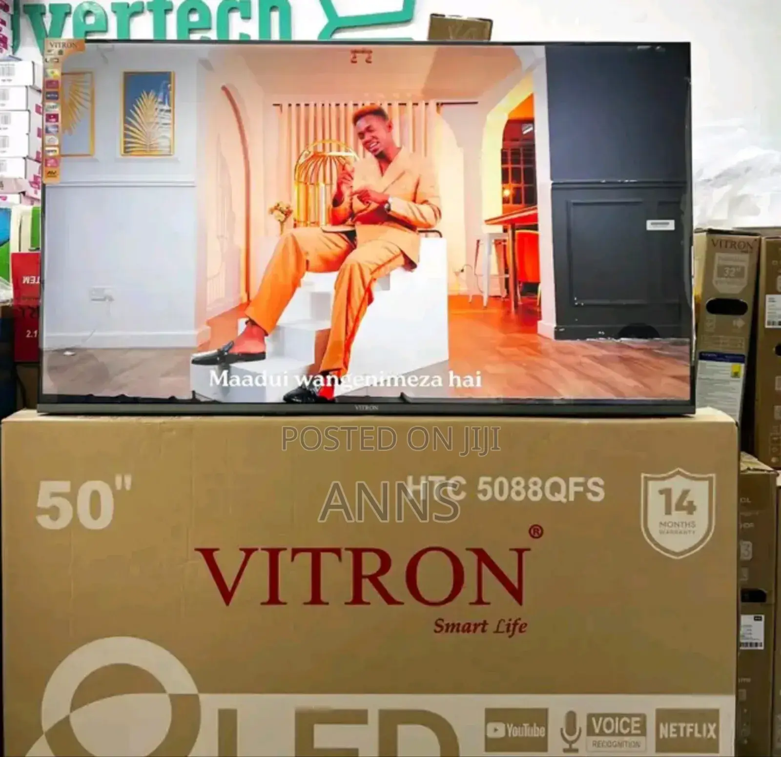New Model Vitron 50 Inch With Voice Recognition