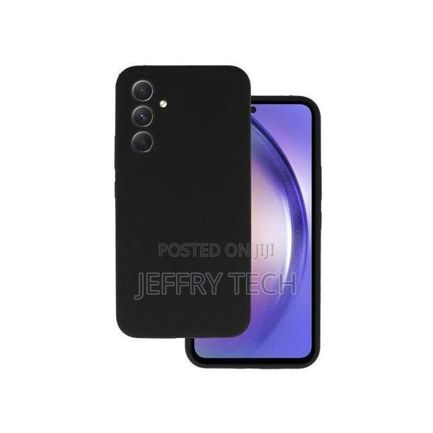 Silicone Case Compatible With Samsung Galaxy A16 - Black - main view