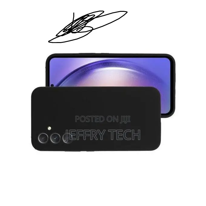 Silicone Case Compatible With Samsung Galaxy A16 - Black