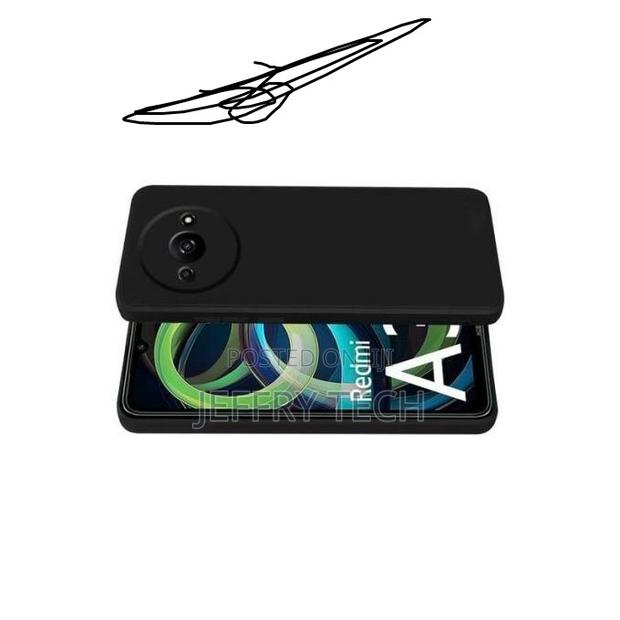 Silicone Case Compatible With Redmi A3/A3x - Black - thumbnail 3