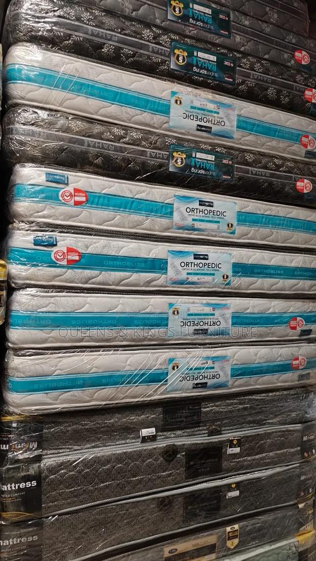 5x6 10years Warranty Spring Mattress With 10inch - thumbnail 3