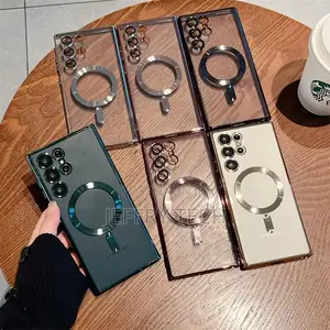 Case and Glass for Galaxy S24 Ultra 5g With Magsafe 360° Screen and Ca