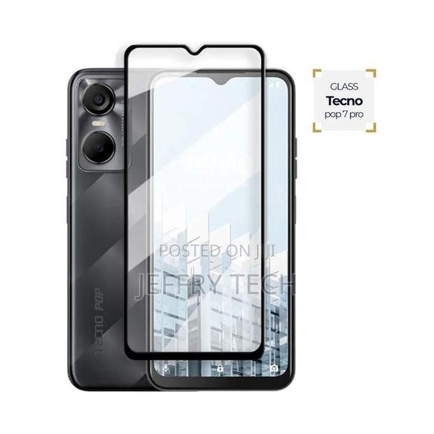 Tecno Silicone Case for Tecno Pop 7 Pro + 2 - Shockproof - Black - thumbnail 3