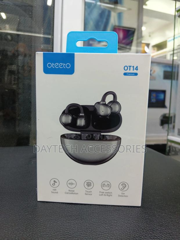 The Oteeto Ot14 Wireless Earbuds - Black