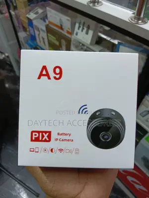 A9 Mini Wifi Ip Camera, a Small, Portable Security Camera.