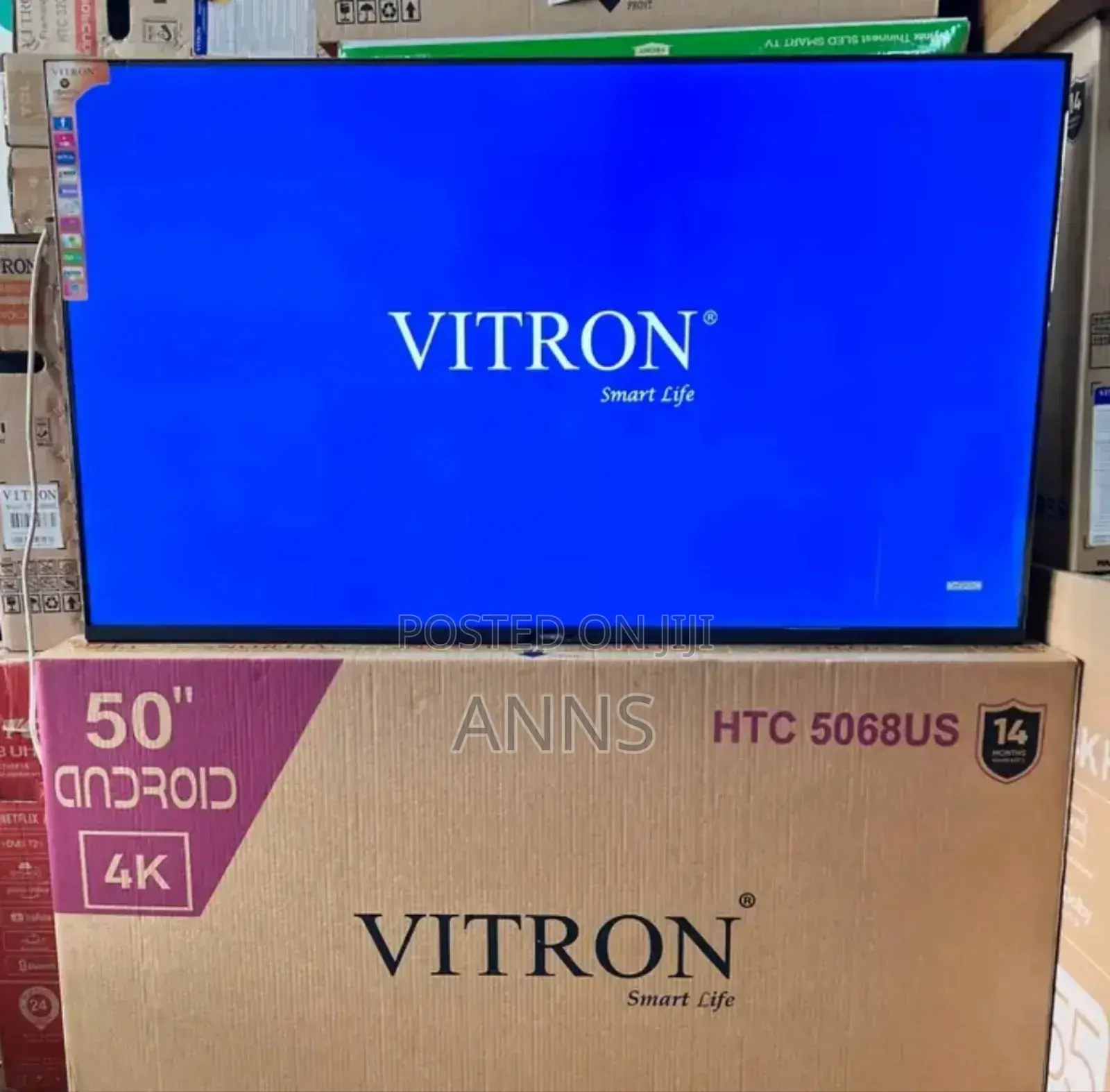 New Model Vitron 50 Inch Android Tv