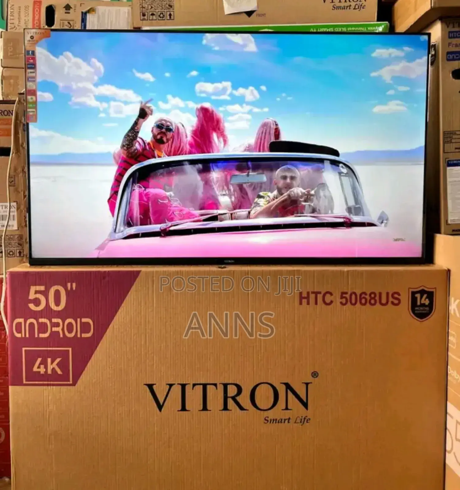 Youtube Netflix Vitron 50 Inch Tv Htc5068us