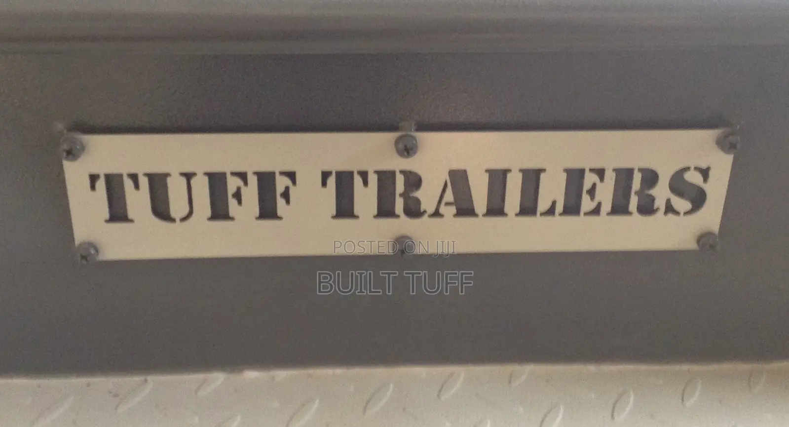 Tuff Trailer. 1 Ton. Low Profile.