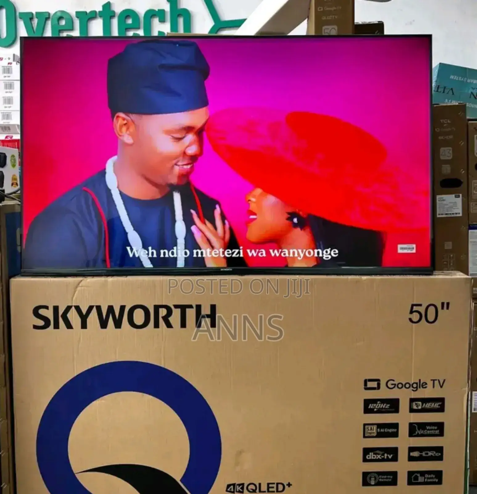 Full Uhd Bluetooth Enabled Skyworth 50!Inch Smart Tv