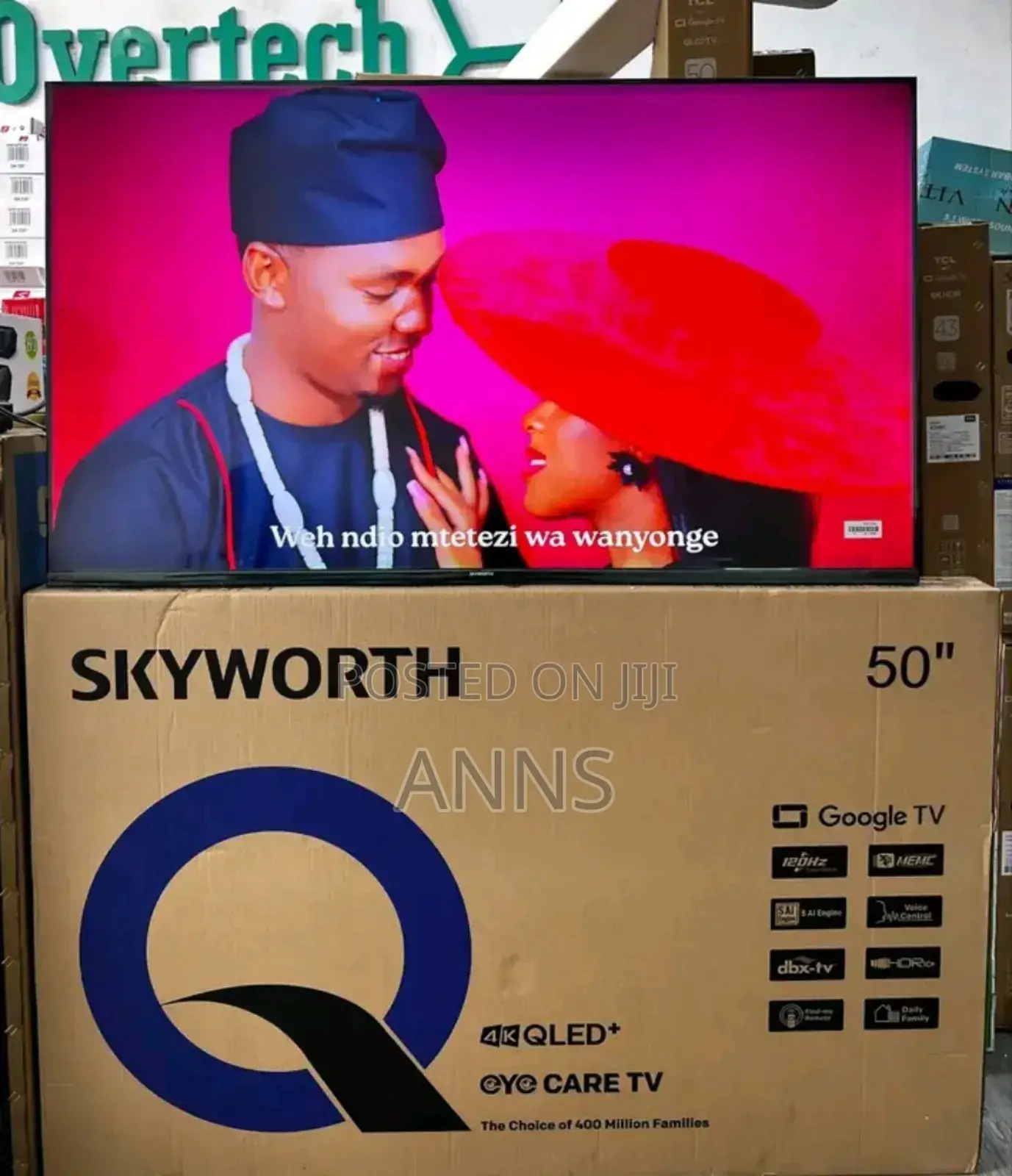 Full Uhd Bluetooth Enabled Skyworth 50!Inch Smart Tv