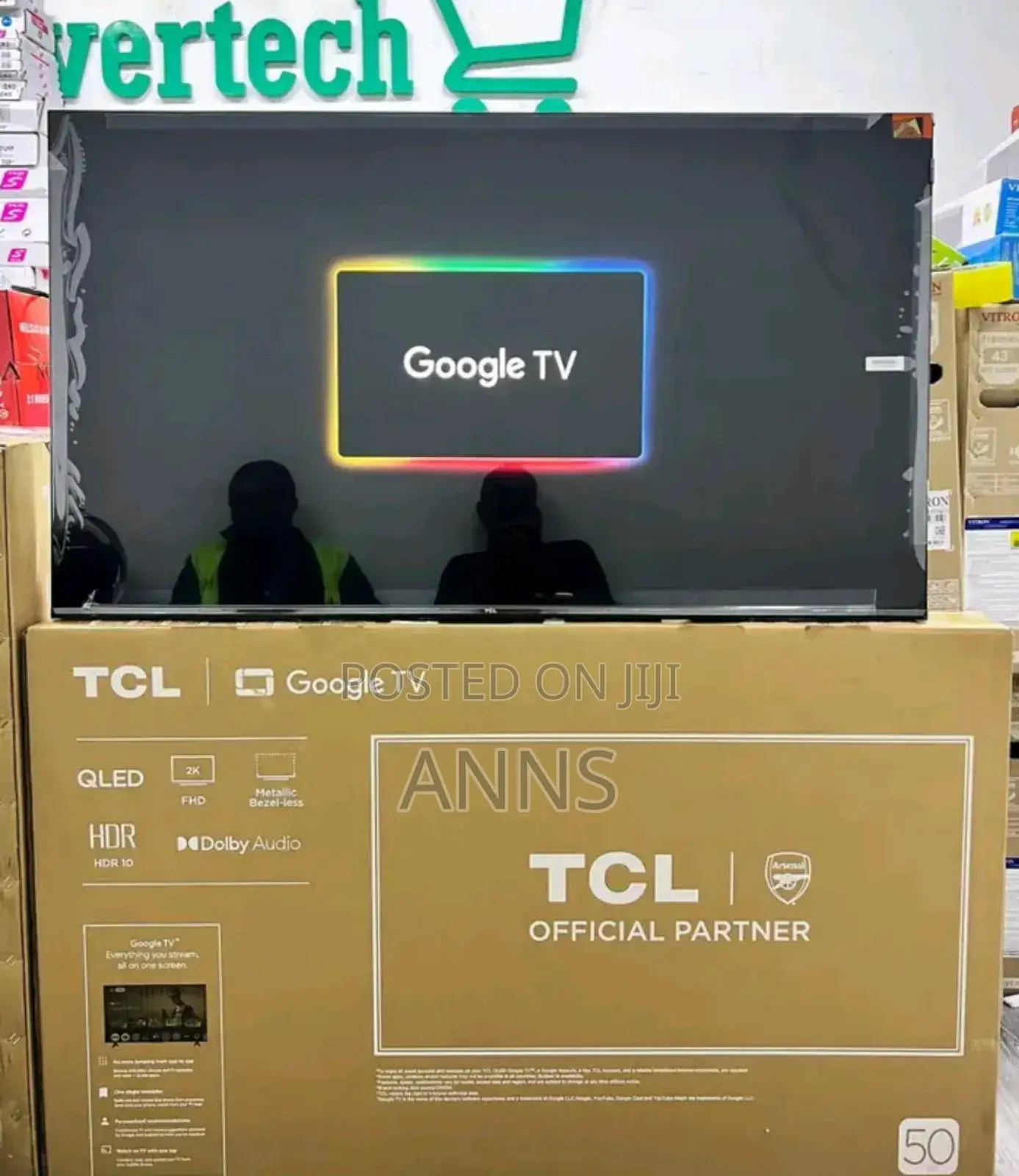 Google TCL 50 Inch Qled Television