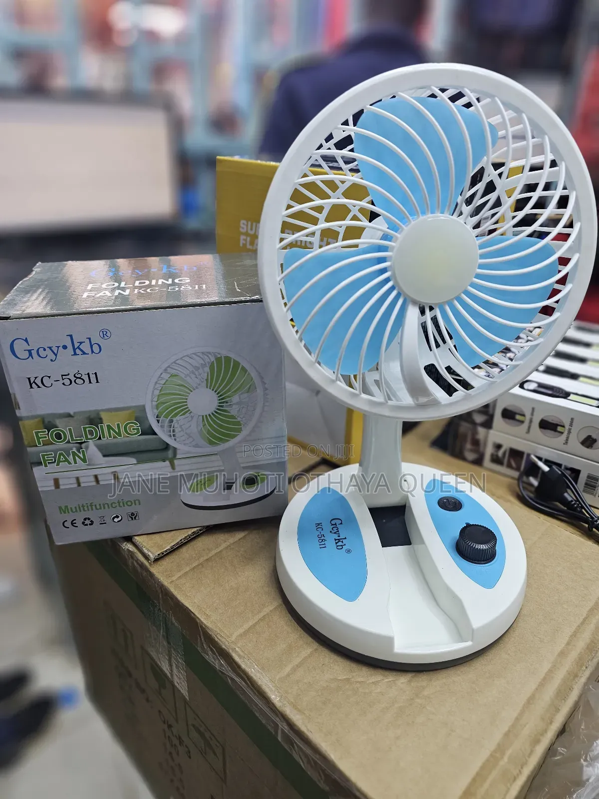 Folding Fan Available