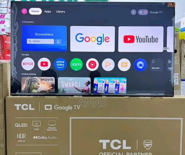 Frameless 50 Inch TCL Television