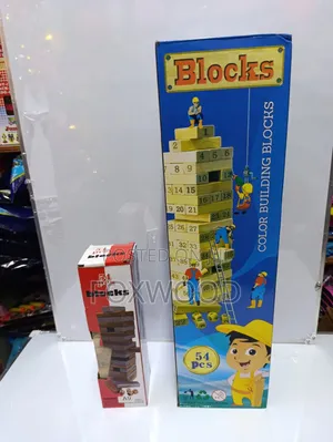 Huge Giant 54 Piece Mega Jenga Game.