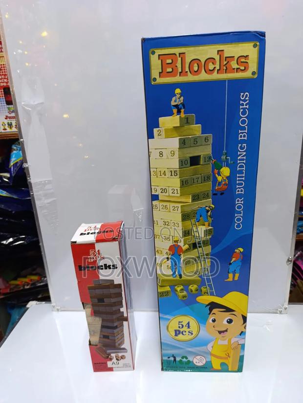 Huge Giant 54 Piece Mega Jenga Game. - thumbnail 3