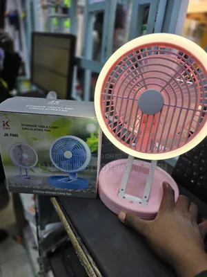 Storage Table Lamp Circulating Fan