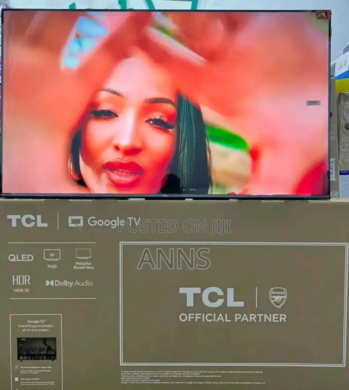 2 K Screen Resolution Qled 50 Inch TCL