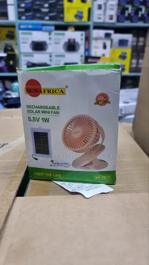 Rechargeable Solar Mini Fan