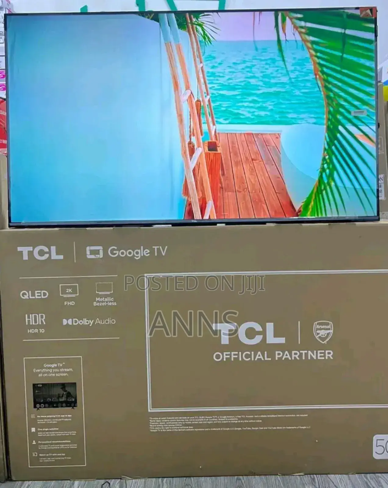 Slim Flame 50 Inch TCL Smart Tv