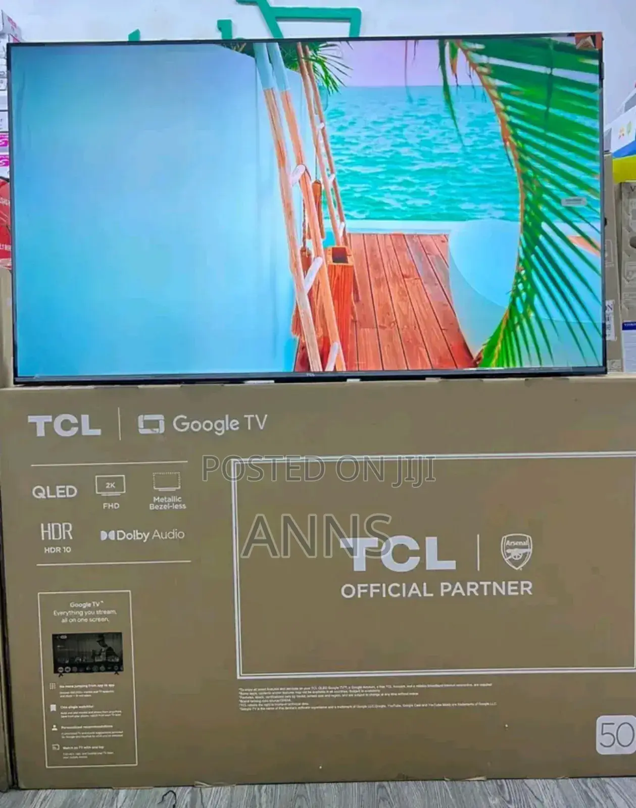 Slim Flame 50 Inch TCL Smart Tv