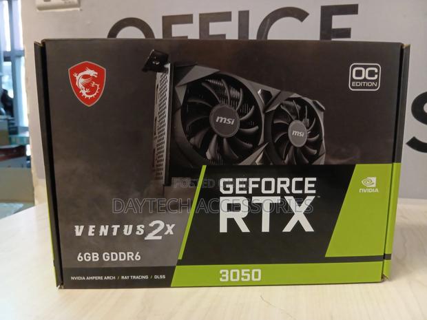 Msi Geforce RTX 3050 Ventus 2x 6g Oc Graphics Card / 6gb Gddr6