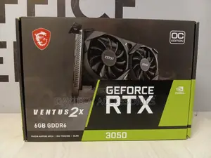 Msi Geforce RTX 3050 Ventus 2x 6g Oc Graphics Card / 6gb Gddr6