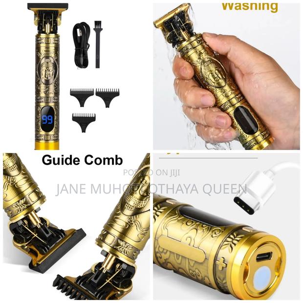 *T9 Vintage Usb Rechargeable Cordless Hair Trimmer