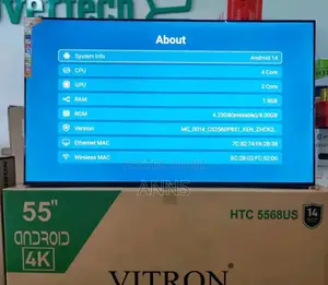 14 Months Warranty Vitron 55 Inch Htc55