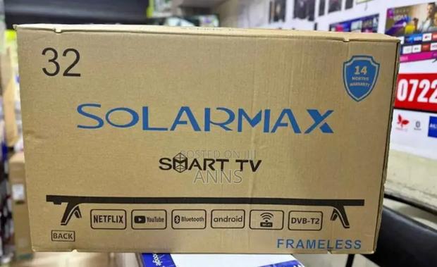14 Months Warranty Solarmax 32 Inch Smart Tv