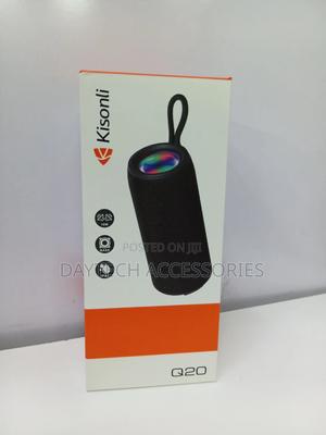Kisonli Q20 Wireless Bluetooth Speaker Waterproof Ipx4 - thumbnail 2