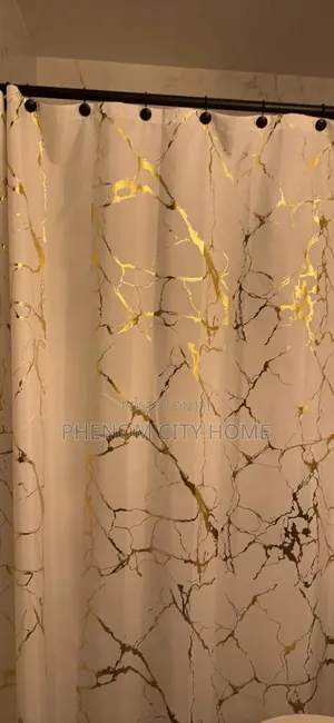 Marble Polyester Shower Curtains