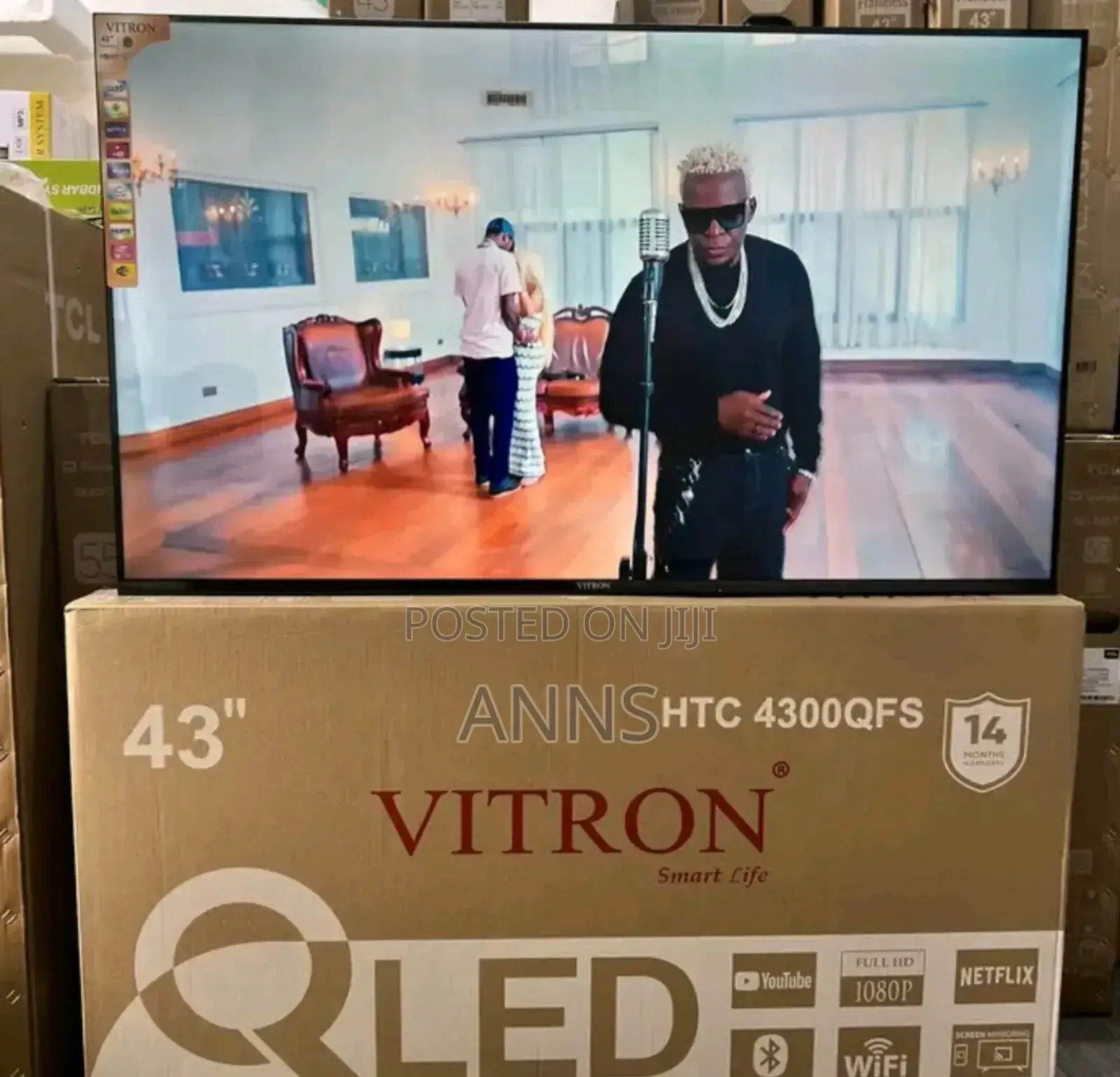 Full Hd Resolution Qled 43 Inch Tv