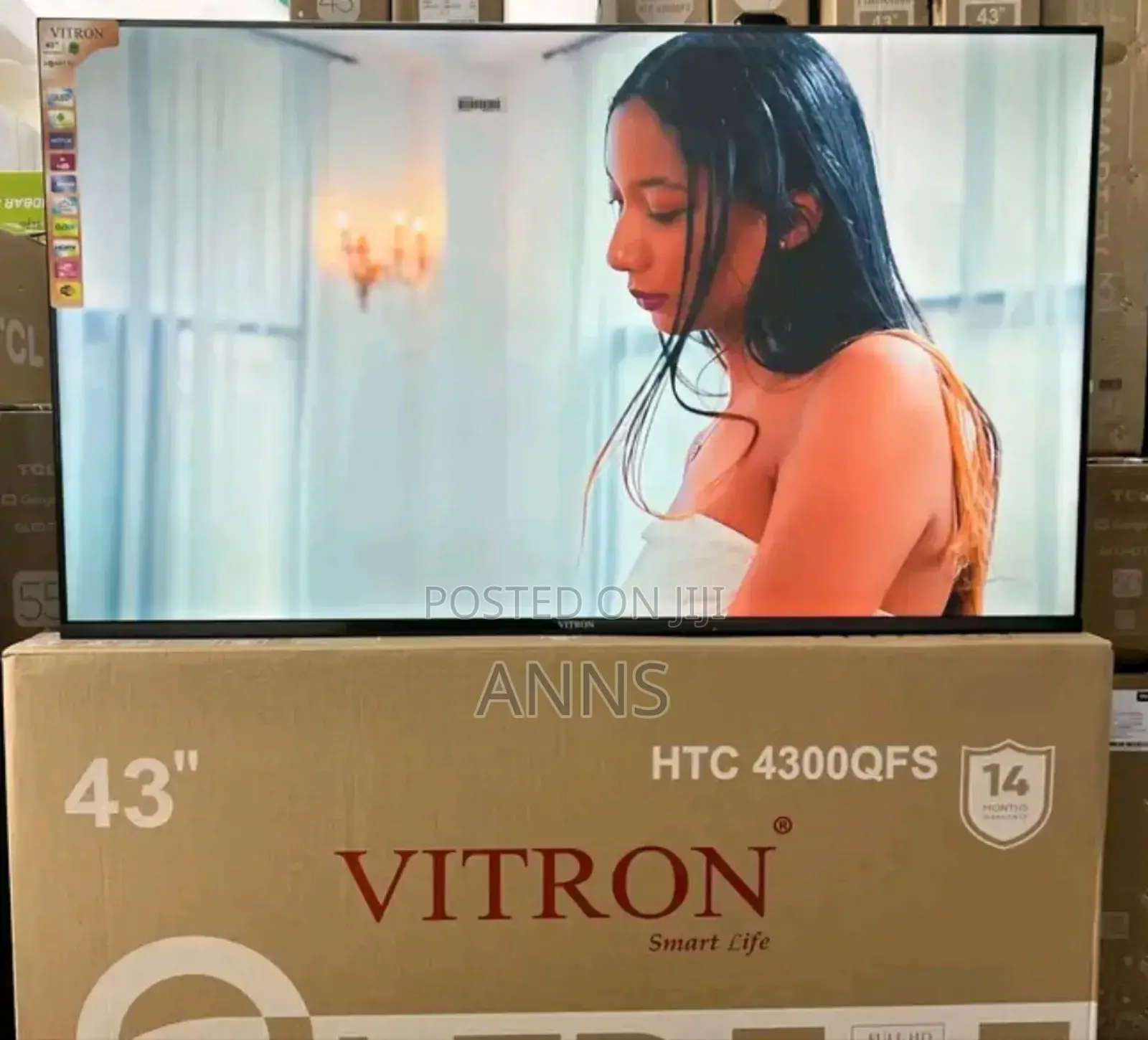Pre - Installed Apps Qled Vitron 43 Inch
