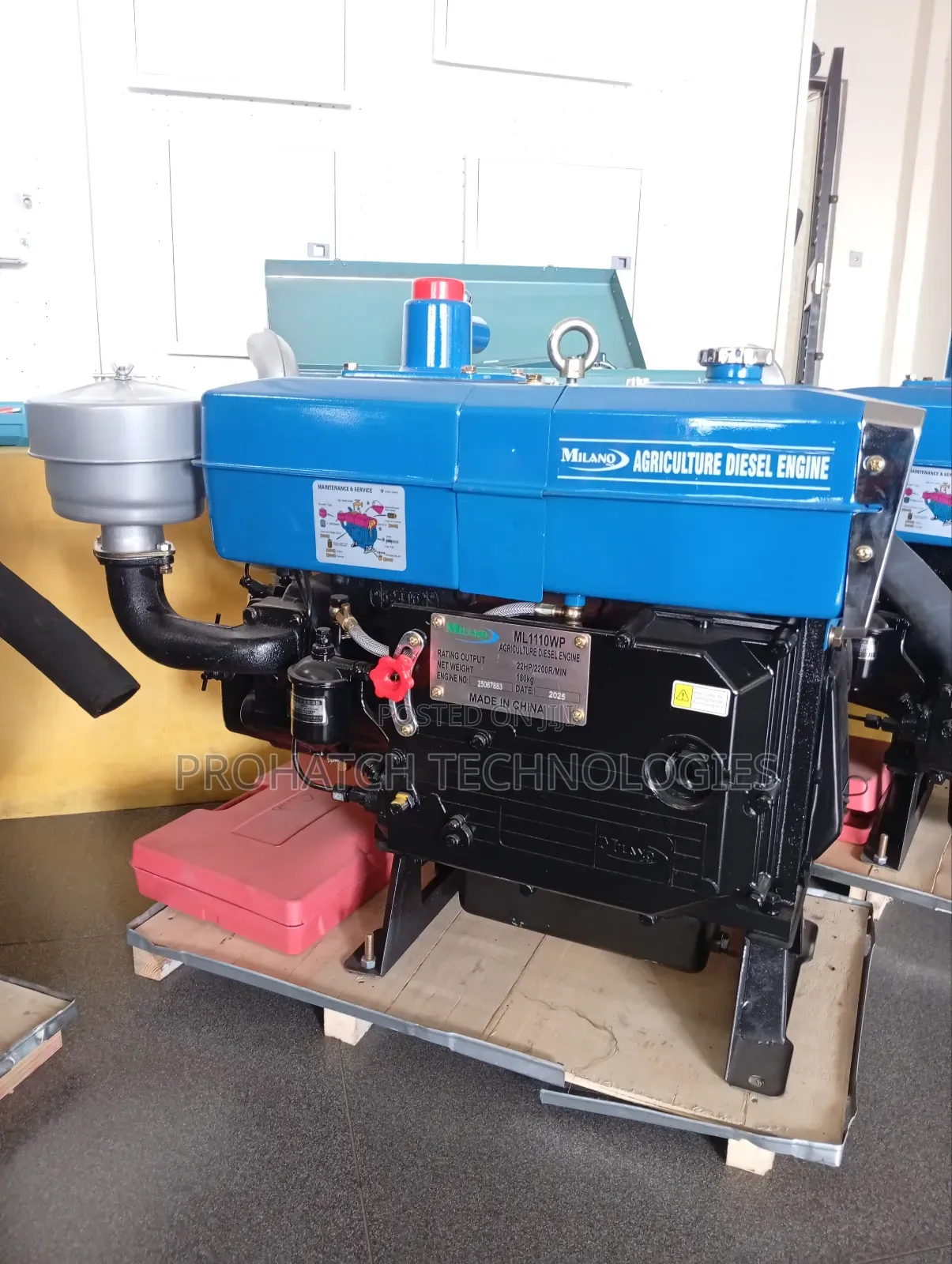 22hp Water-Cooled Diesel Engine