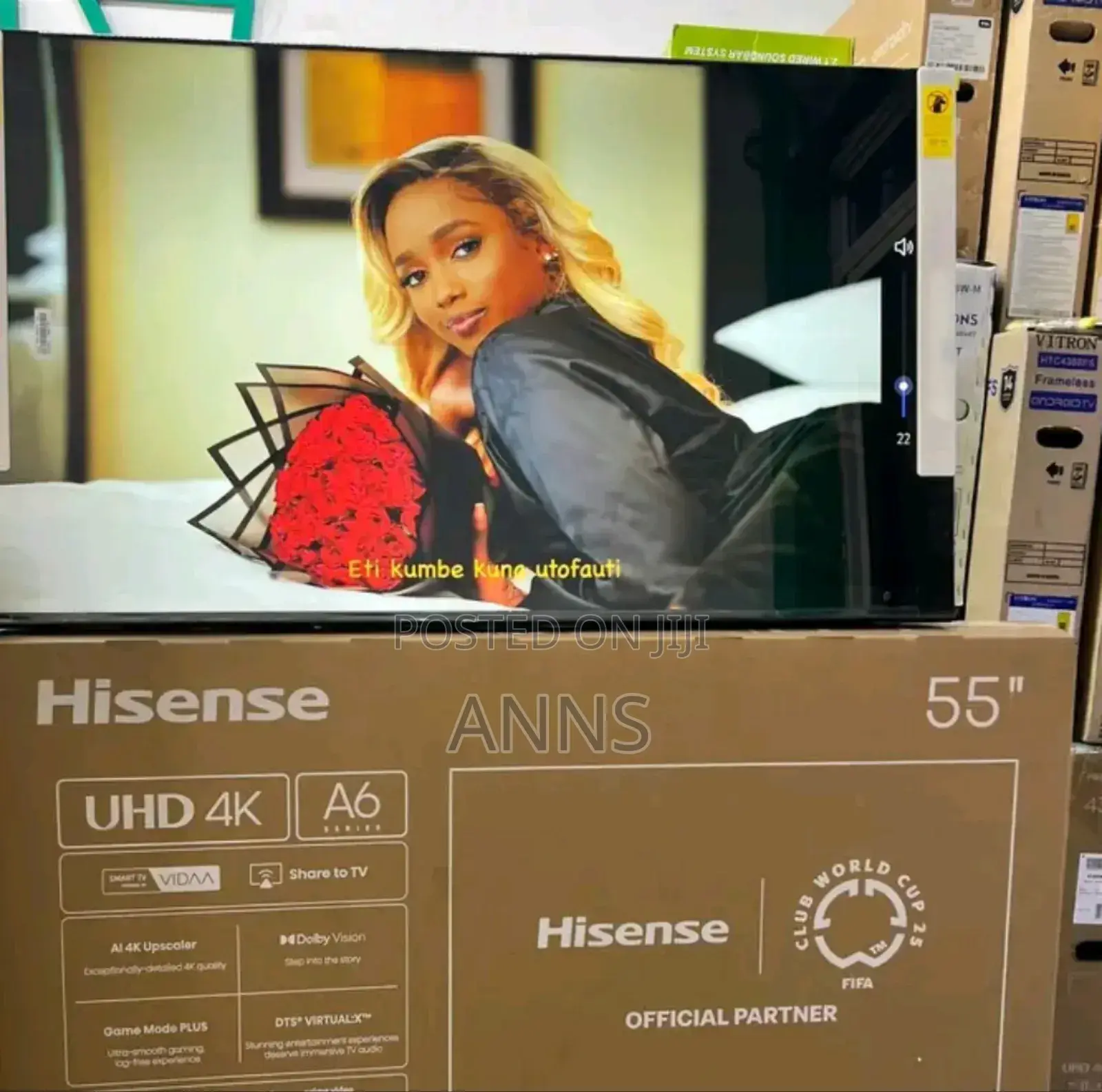 Built-in Decorder 55 Inch Qled Tv