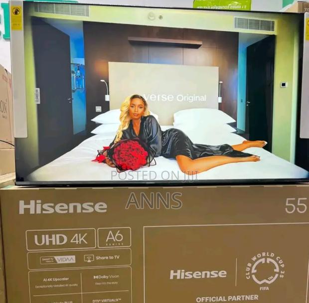 A6 4 K Uhd Hisense 55 Inch Qled Tv - main view