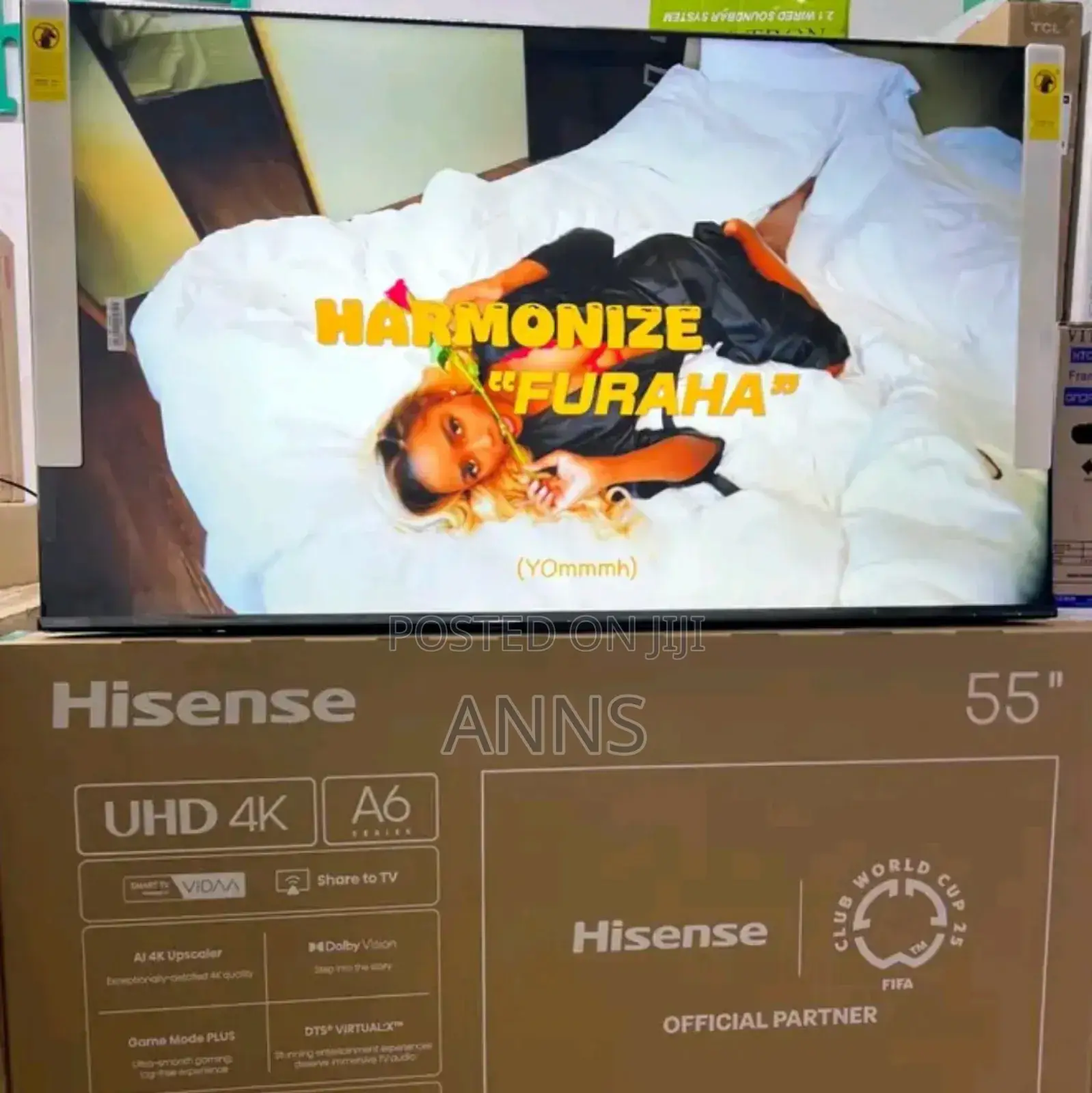 A6 4 K Uhd Hisense 55 Inch Qled Tv