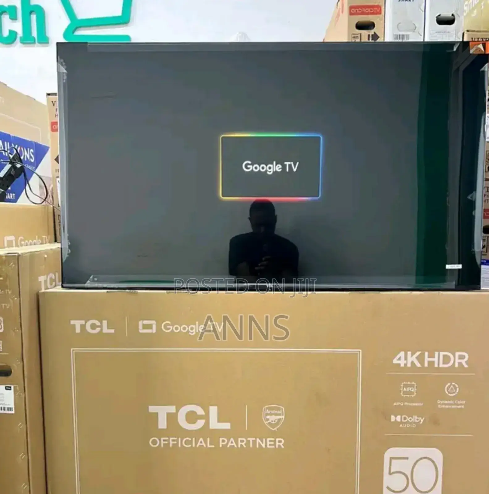 Bluetooth Connectivity TCL 50 4 K HDR Tv