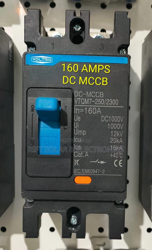 160 Amps Solar Dc McCb Breaker Switch Suitable for 3kva to 5.5kva Kit